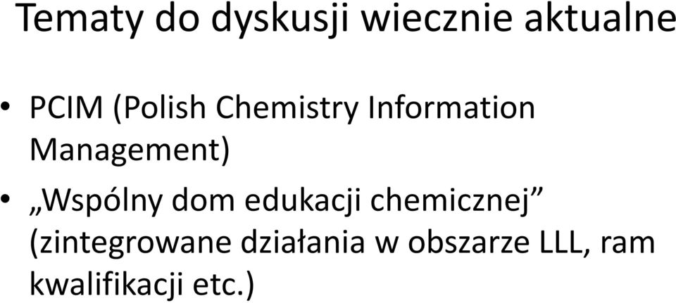 Wspólny dom edukacji chemicznej