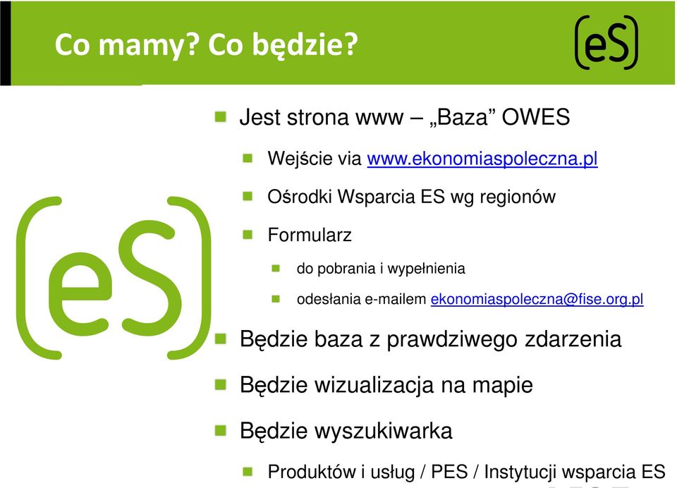 e-mailem ekonomiaspoleczna@fise.org.