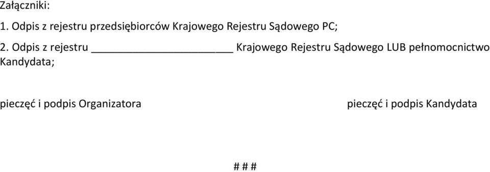 Sądowego PC; 2.