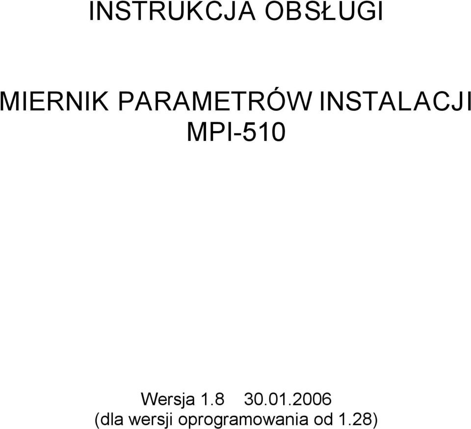 510 Wersja 1.8 30.01.