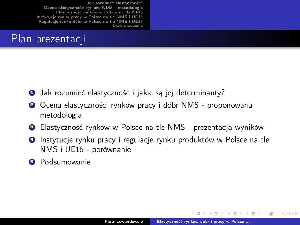 2 Ocena elastyczności rynków pracy i dóbr NMS - proponowana