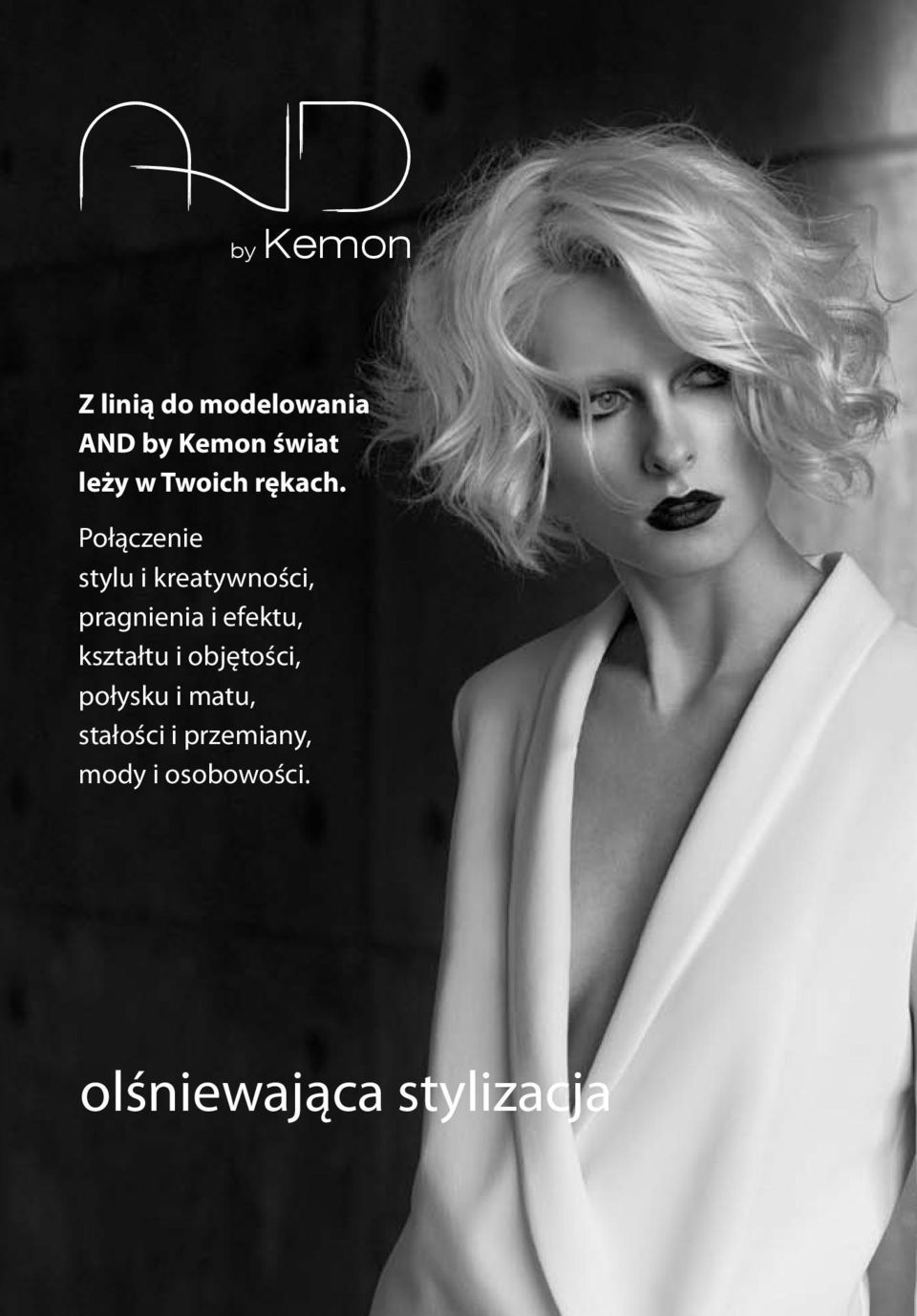 Połączenie stylu i kreatywności, pragnienia i efektu,