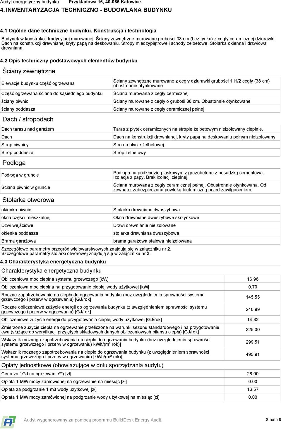 Stolarka okienna i drzwiowa drewniana. 4.