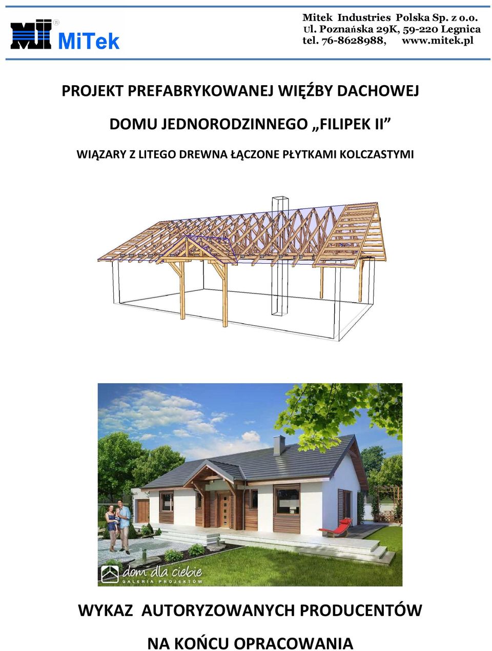 pl PROJEKT PREFABRYKOWANEJ WIĘŹBY DACHOWEJ DOMU JEDNORODZINNEGO
