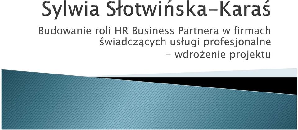 firmach świadczących