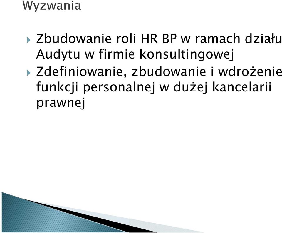 Zdefiniowanie, zbudowanie i wdrożenie