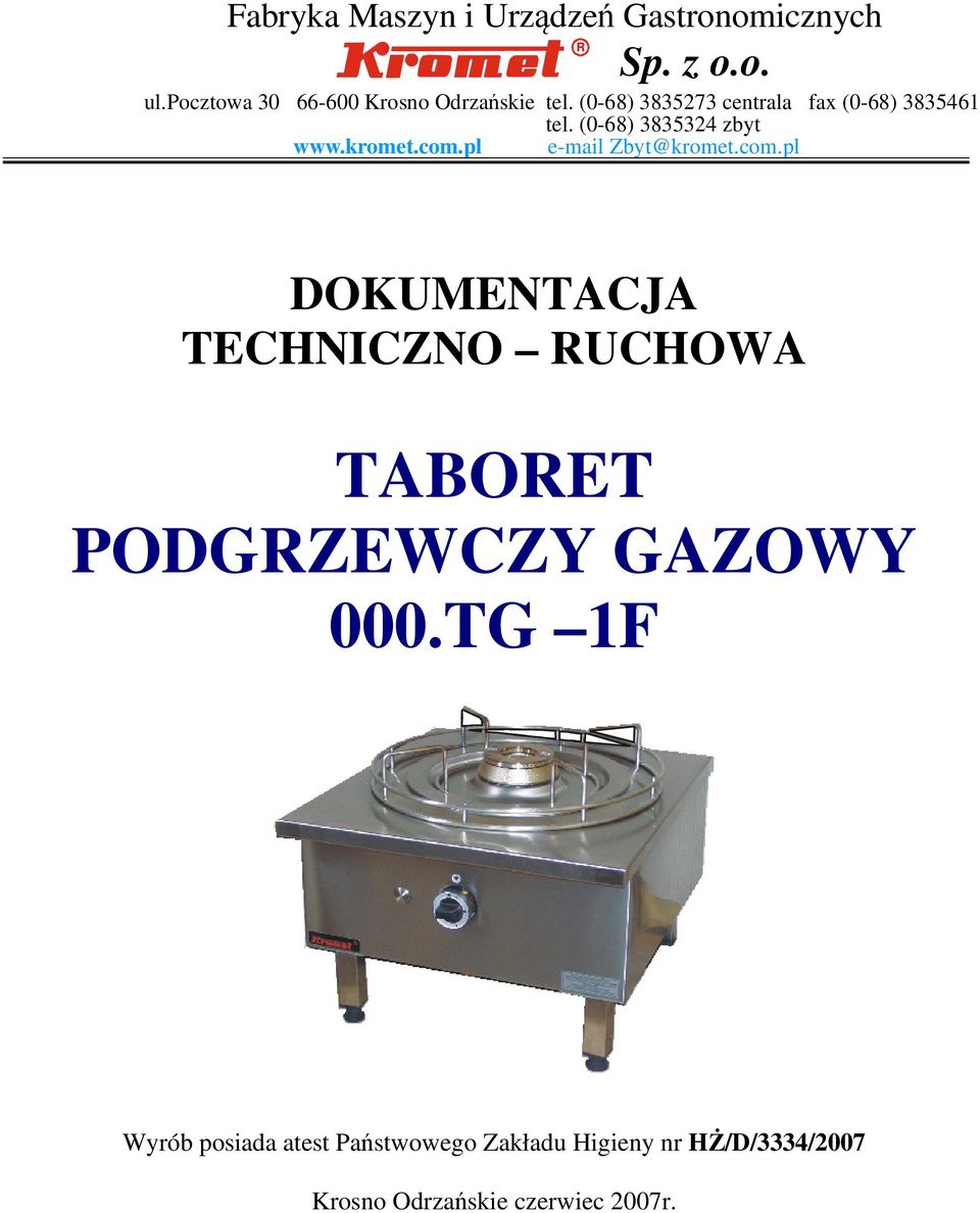 (0-68) 3835324 zbyt www.kromet.com.