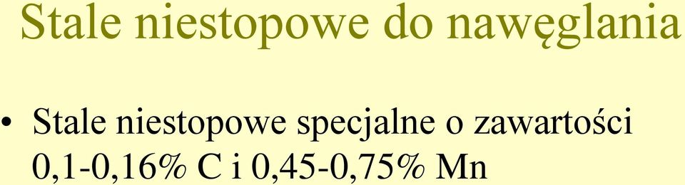 niestopowe specjalne o