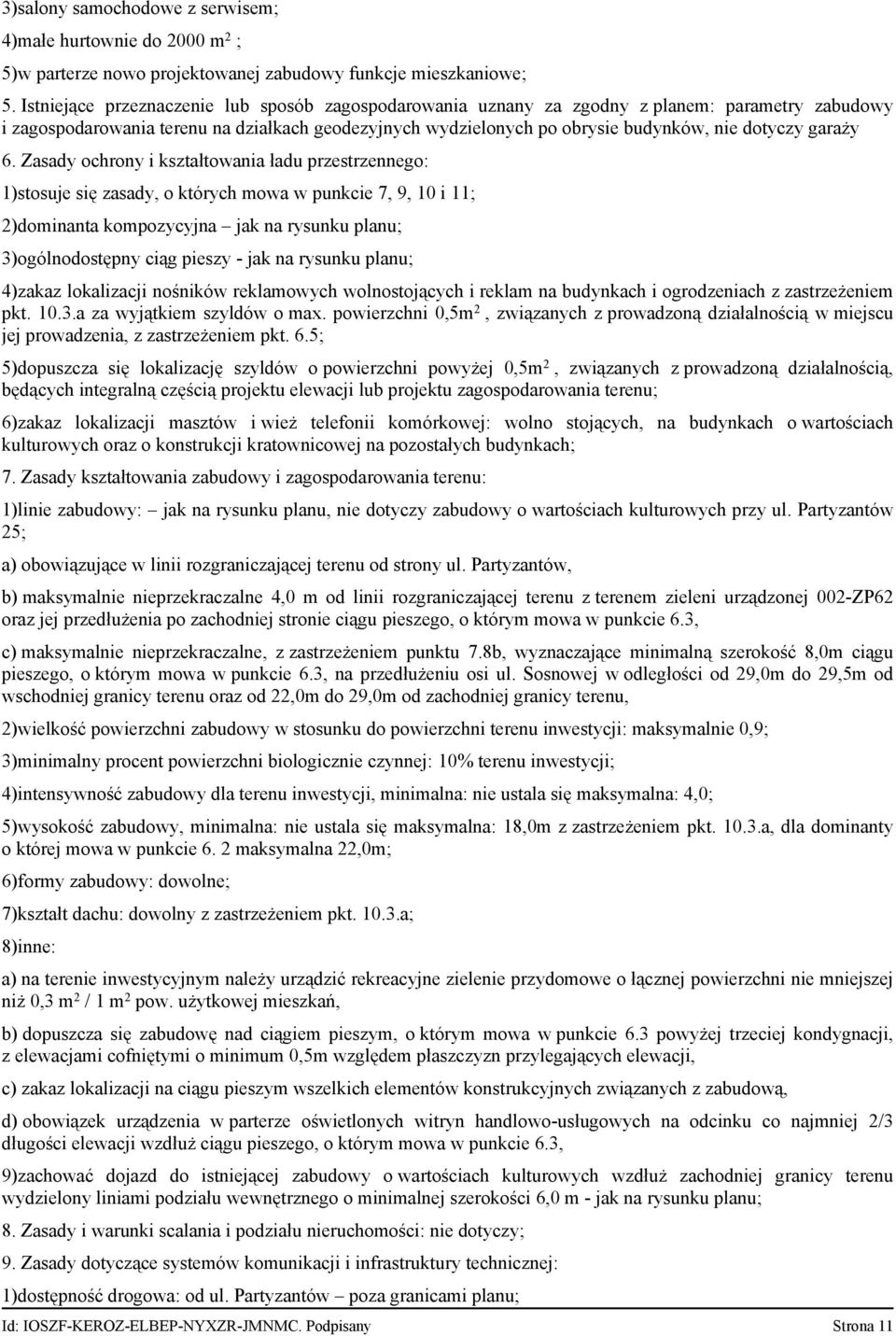 garaży 6.