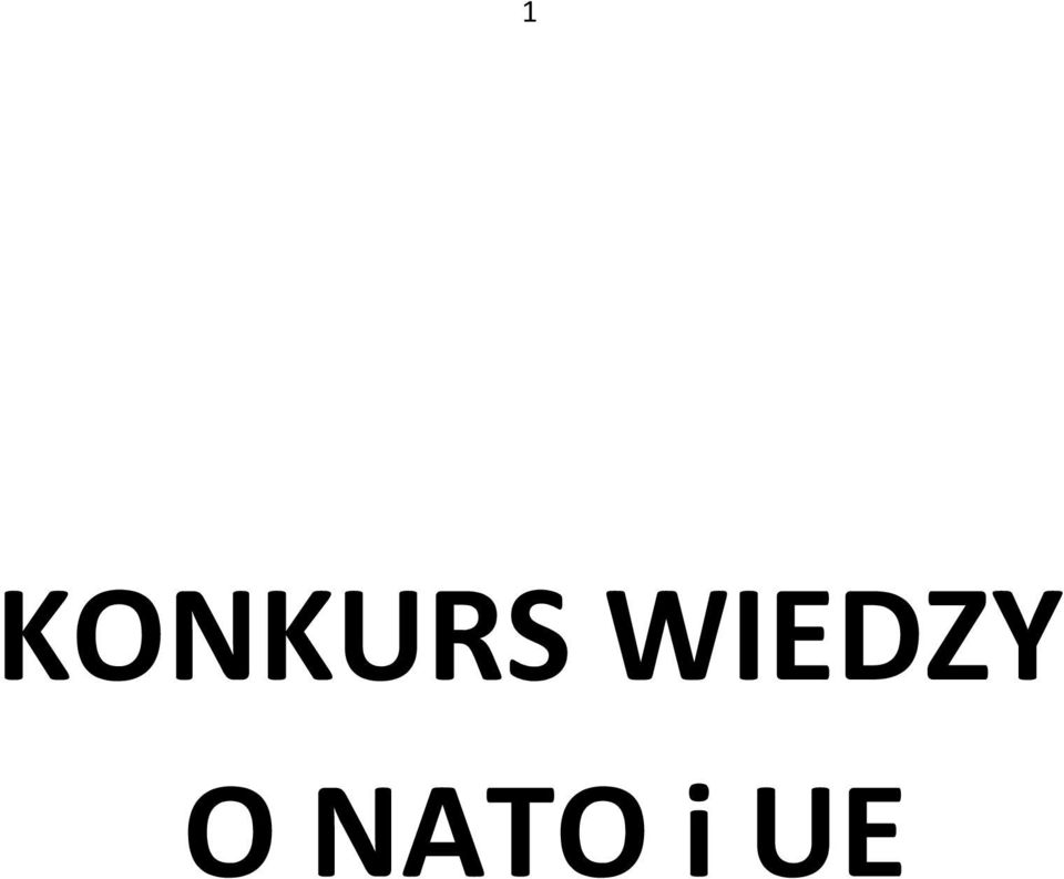 NATO i UE