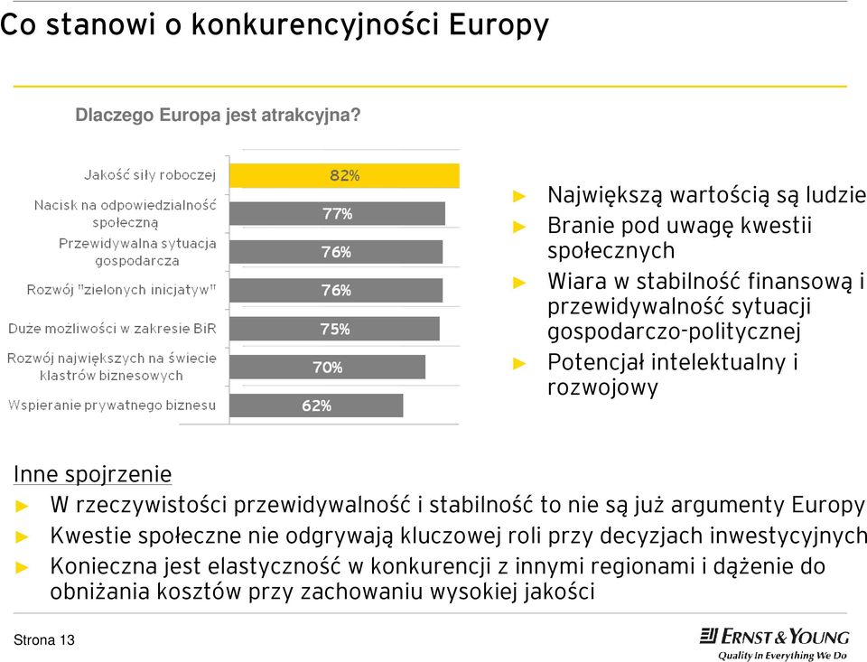 gospodarczo-politycznej Potencjał intelektualny i rozwojowy Inne spojrzenie W rzeczywistości przewidywalność i stabilność to nie są już