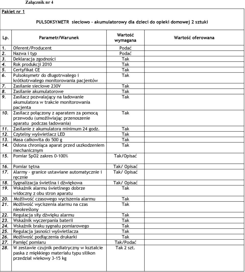 Zasilacz pozwalający na ładowanie akumulatora w trakcie monitorowania pacjenta 10. Zasilacz połączony z aparatem za pomocą przewodu (umożliwiając przenoszenie aparatu podczas ładowania) 11.