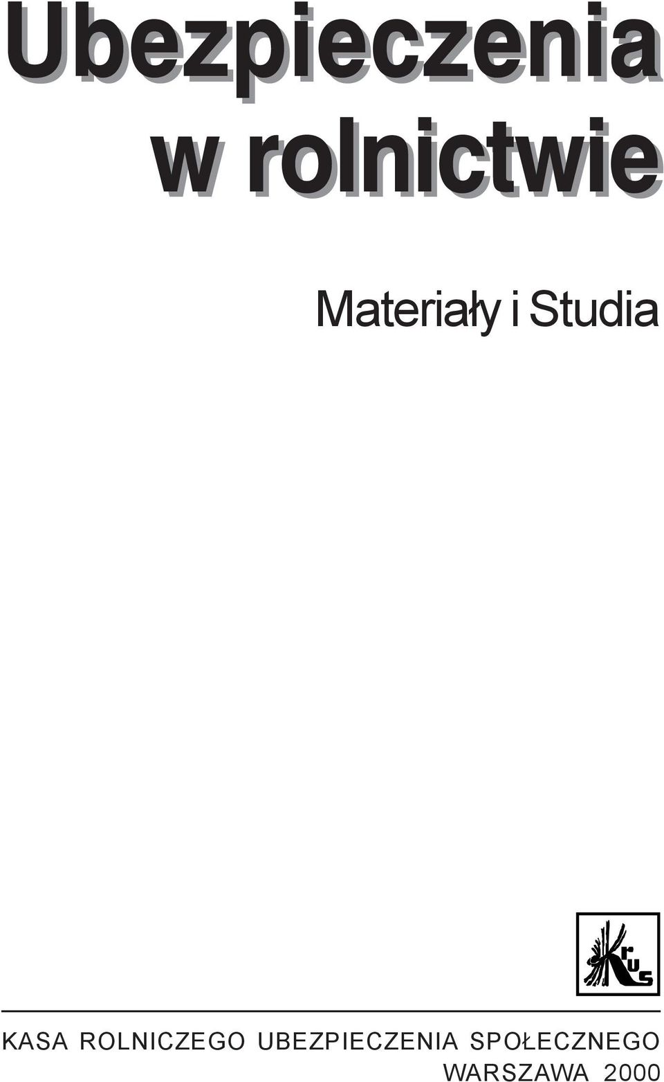 Studia KASA ROLNICZEGO