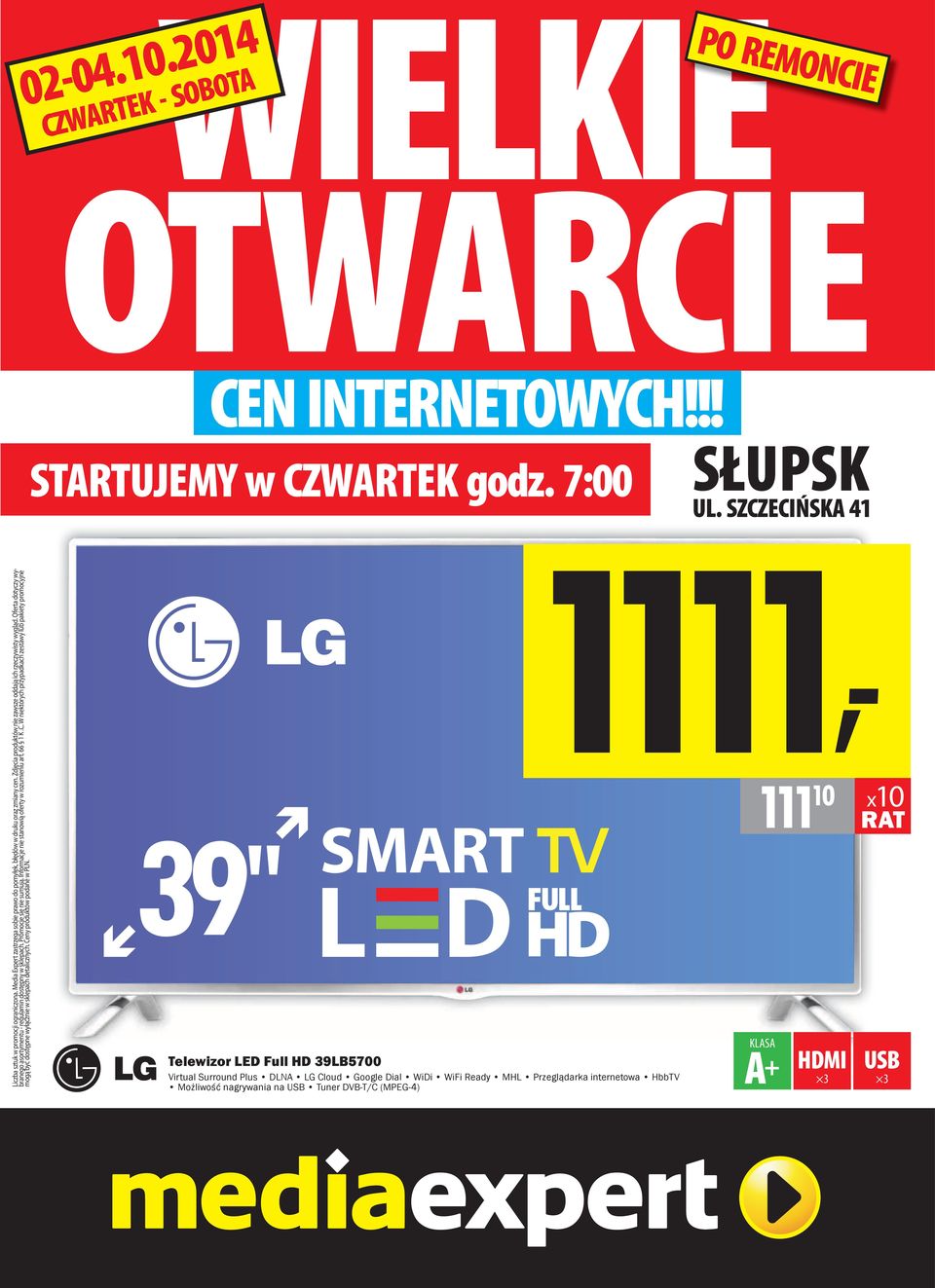W niektórych przypadkach zestawy lub pakiety promocyjne mogą być dostępne wyłącznie w sklepach detalicznych. Ceny produktów podane w PLN. WIELKIE OTWARCIE 02-04.10.