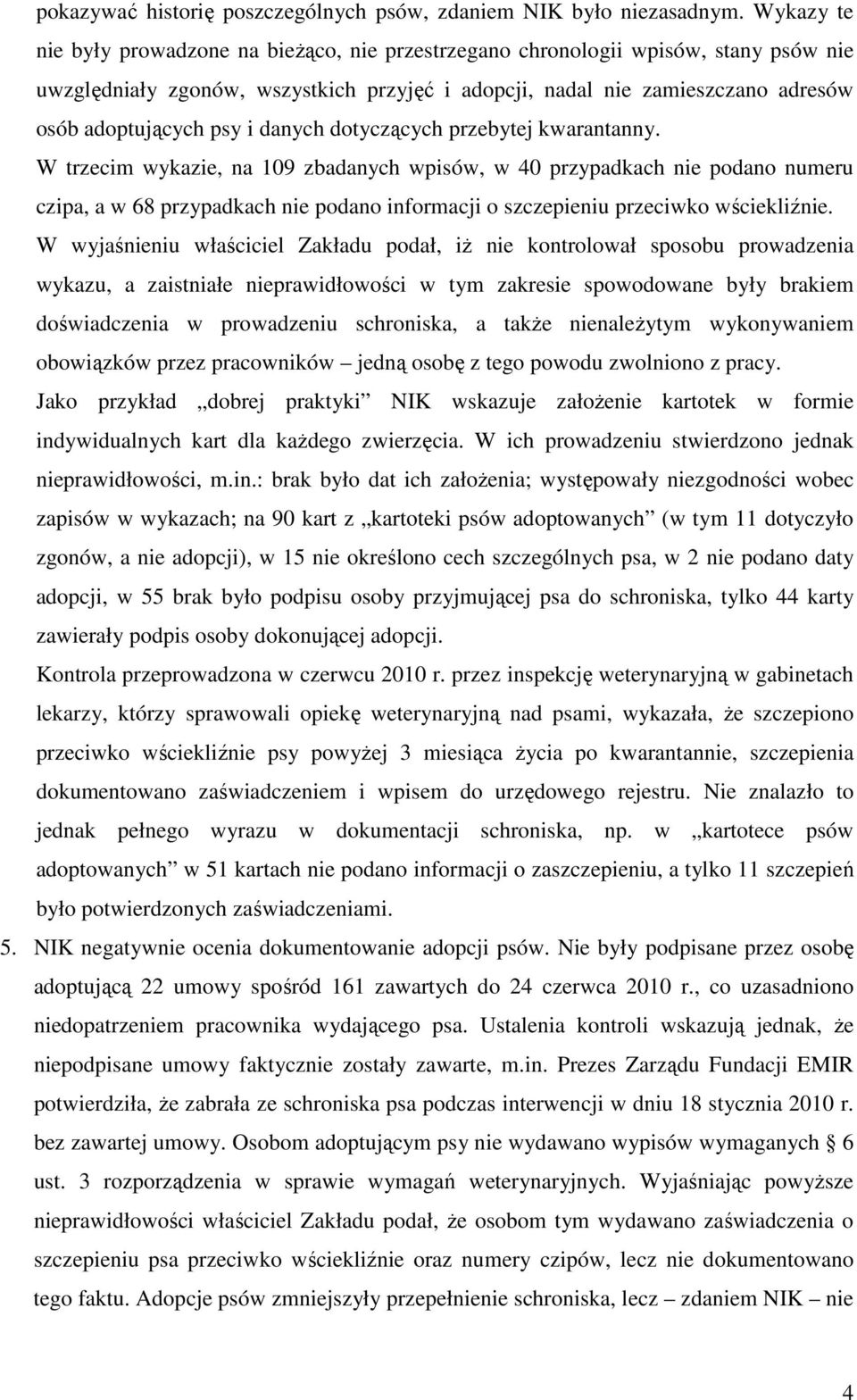 i danych dotyczących przebytej kwarantanny.