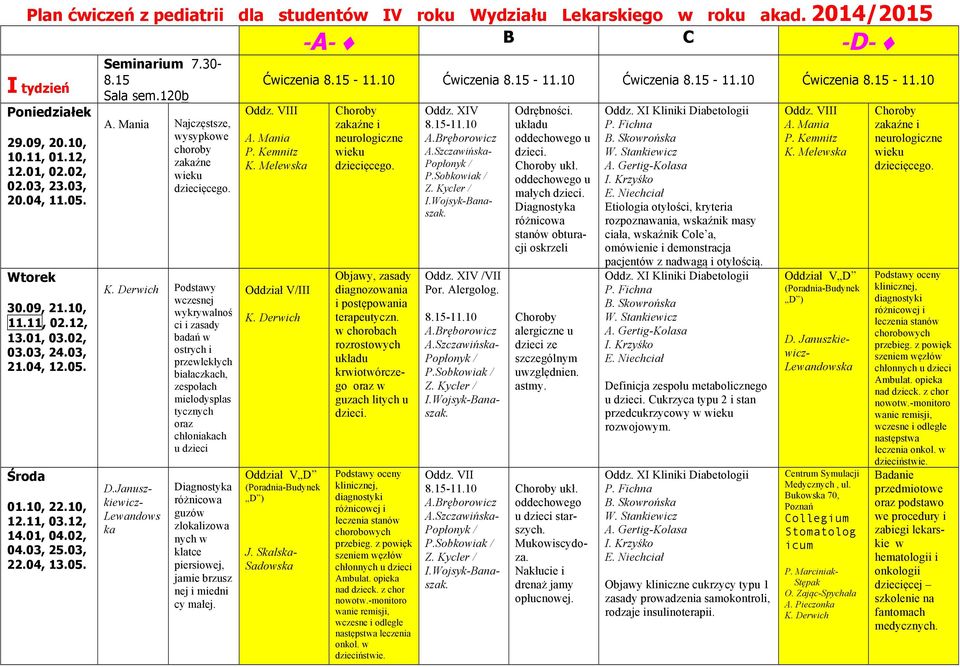 120b, ysypkoe choroby zakaźne Podstay czesnej ykryalnoś ci i zasady badań ostrych i przelekłych białaczkach, zespołach mielodysplas tycznych oraz chłoniakach u dzieci D.