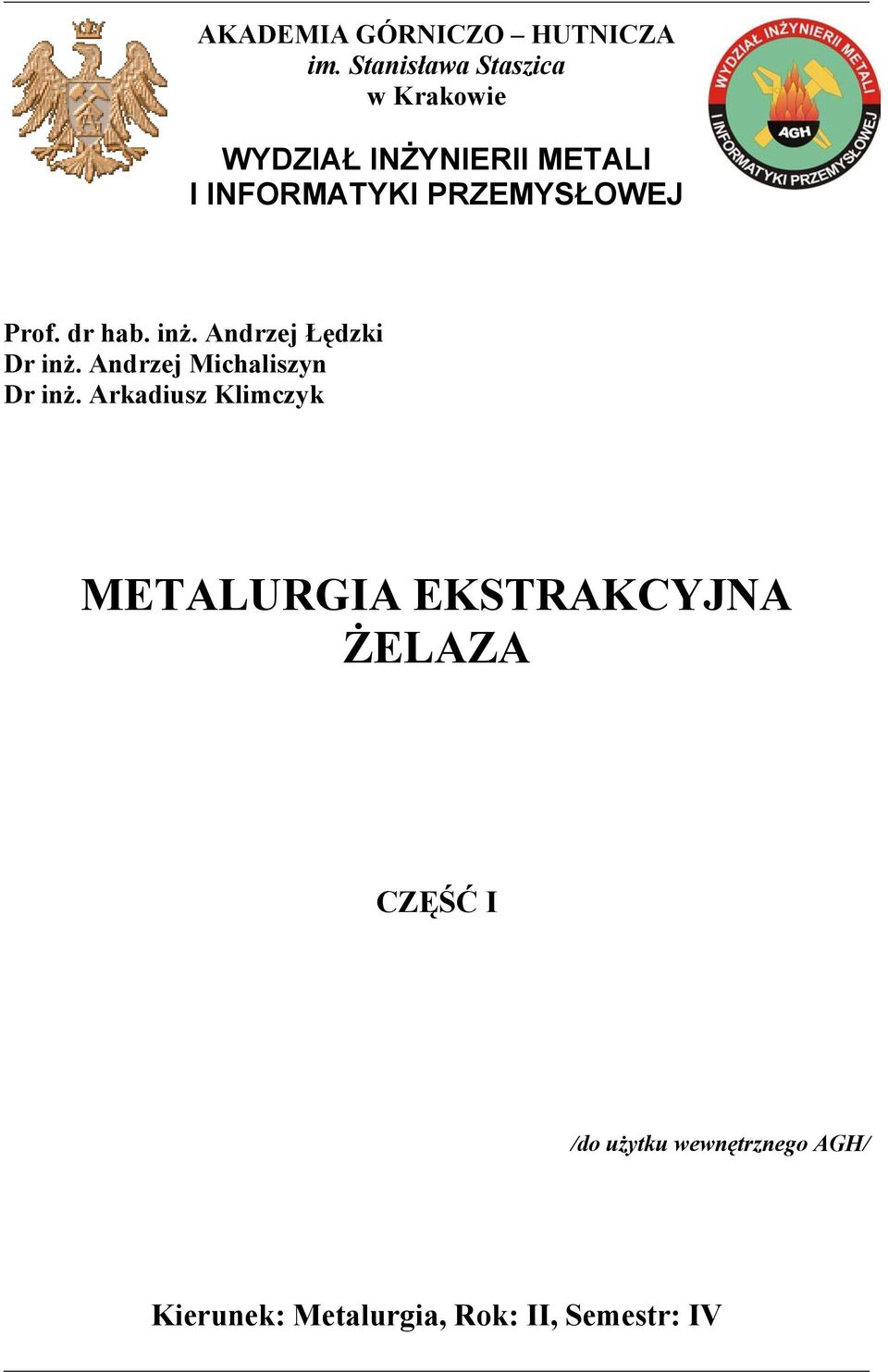 Andrzej Michaliszyn Dr inż.