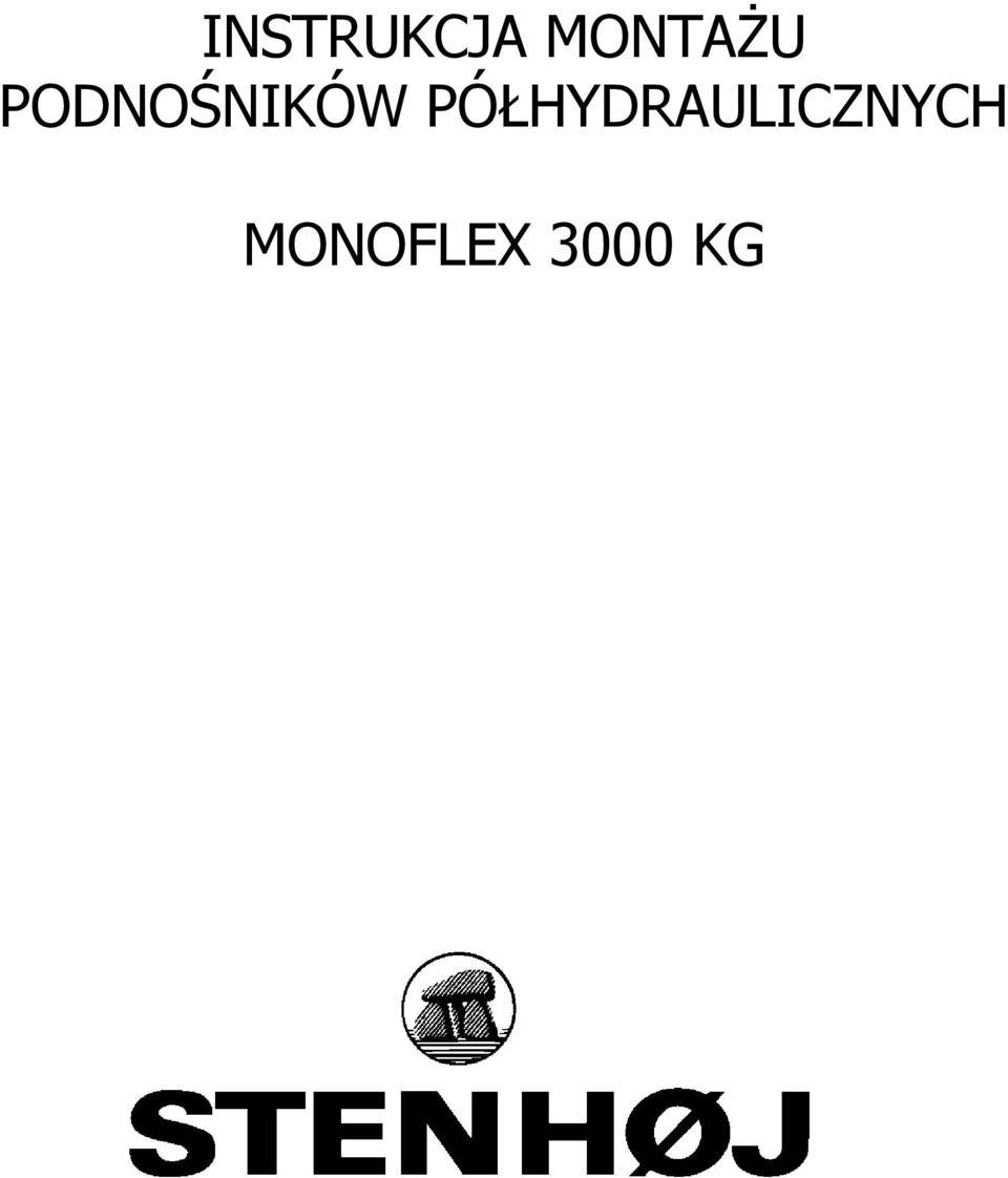 PODNOŚNIKÓW