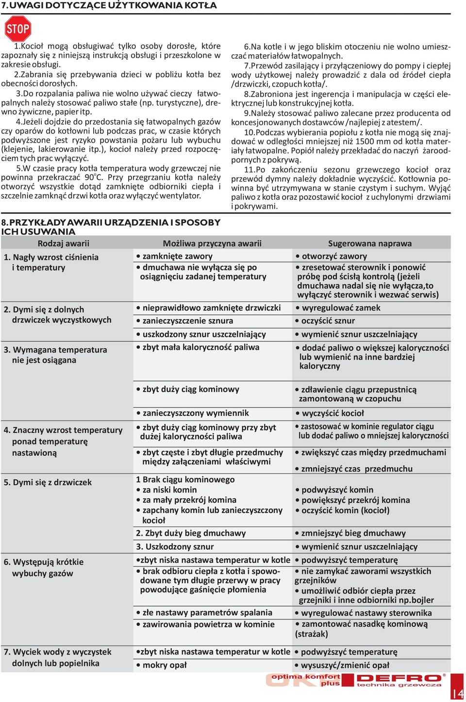 turystyczne), drewno żywiczne, papier itp. 4.