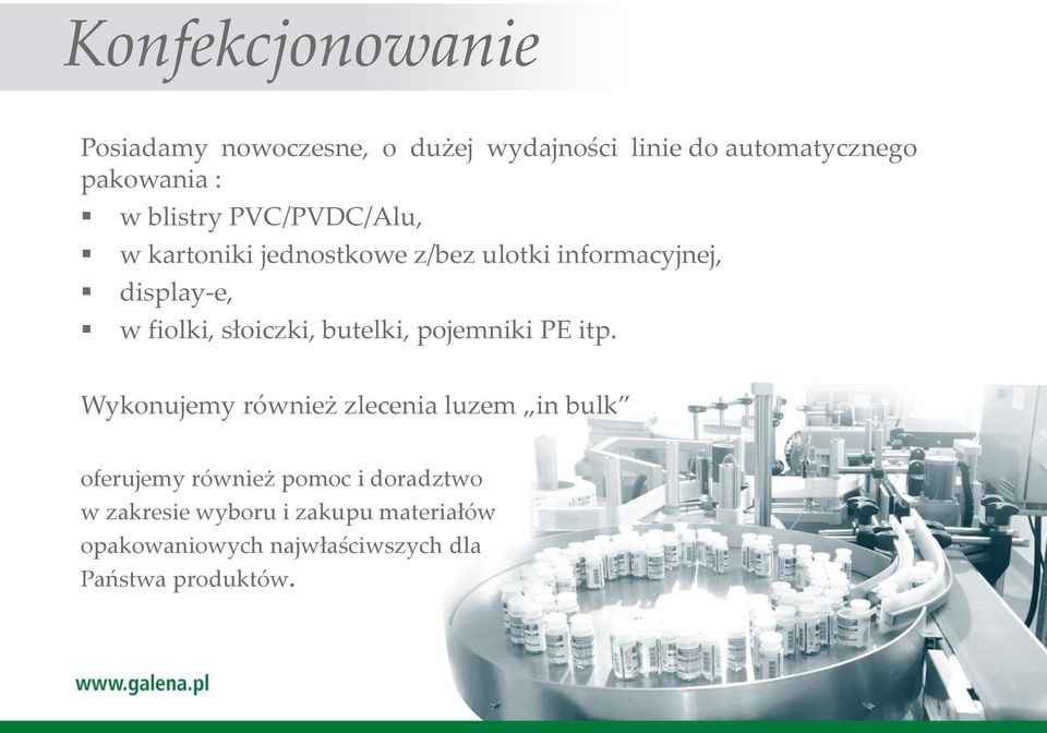 słoiczki, butelki, pojemniki PE itp.