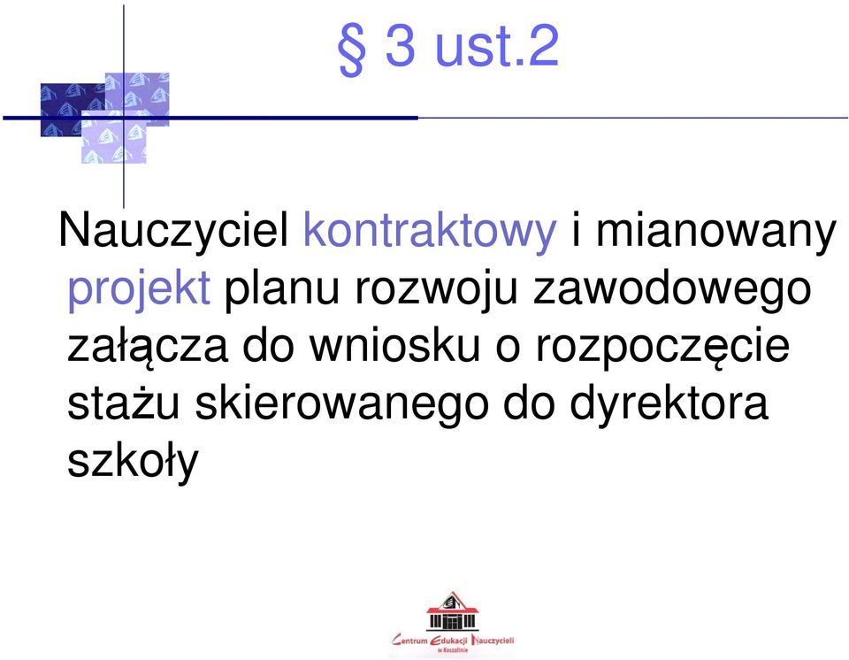 projekt planu rozwoju zawodowego