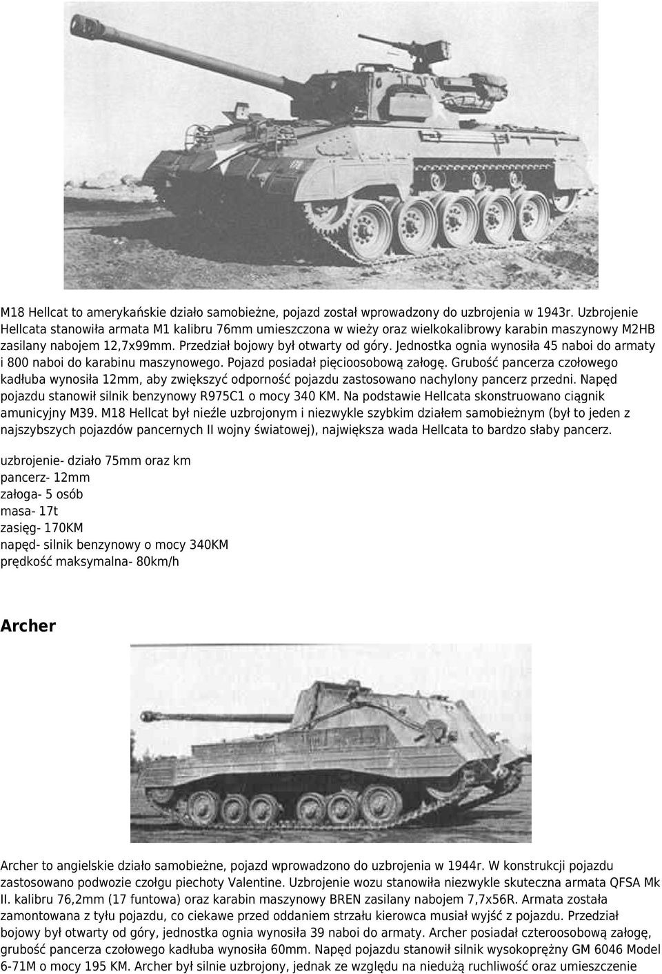Jednostka ognia wynosiła 45 naboi do armaty i 800 naboi do karabinu maszynowego. Pojazd posiadał pięcioosobową załogę.