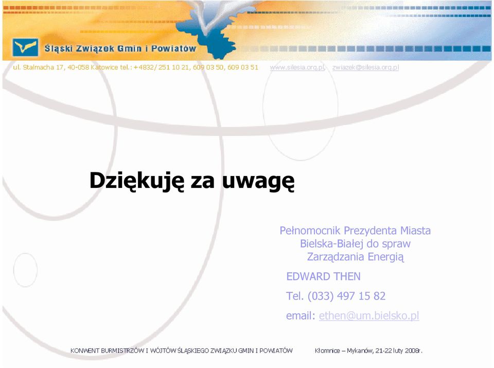 spraw Zarządzania Energią EDWARD THEN