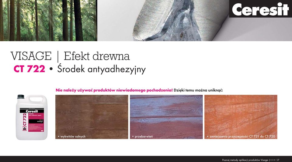 Dzięki temu można uniknąć: wykwitów solnych przebarwień