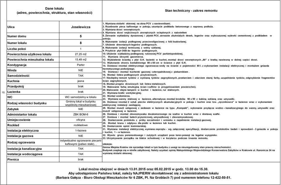 Wymiana drzwi wejściowych zewnętrznych ocieplonych z naświetlem 5.