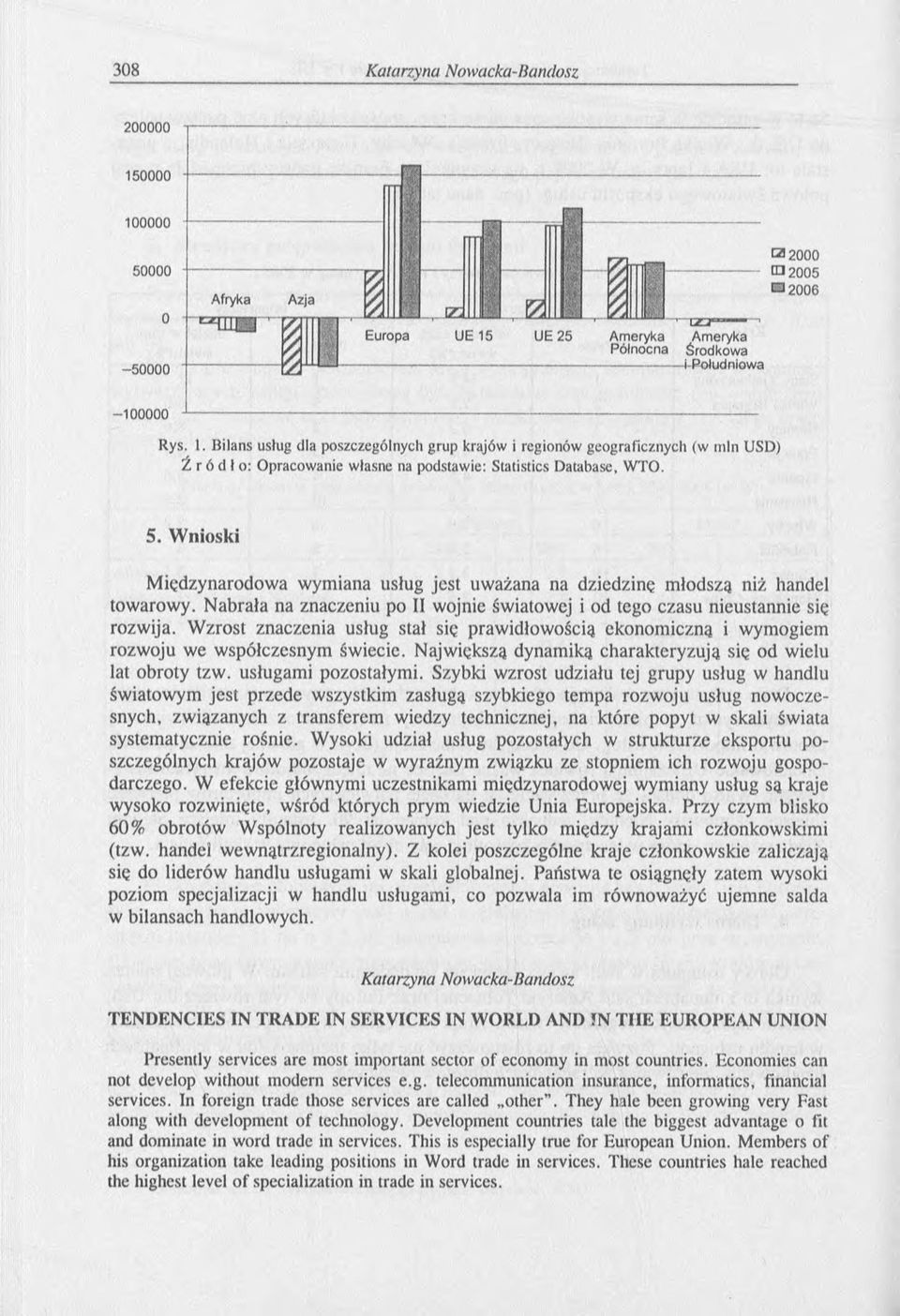 Wzrost znaczenia usług stał się prawidłowością ekonomiczną i wymogiem rozwoju we współczesnym świecie. Największą dynamiką charakteryzują się od wielu lat obroty tzw. usługami pozostałymi.