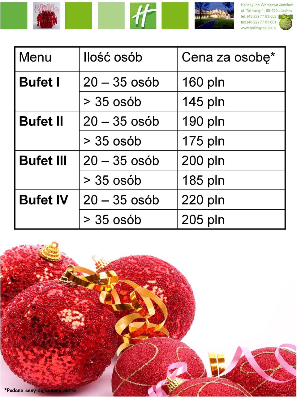 145 pln 190 pln 175 pln 200 pln 185 pln