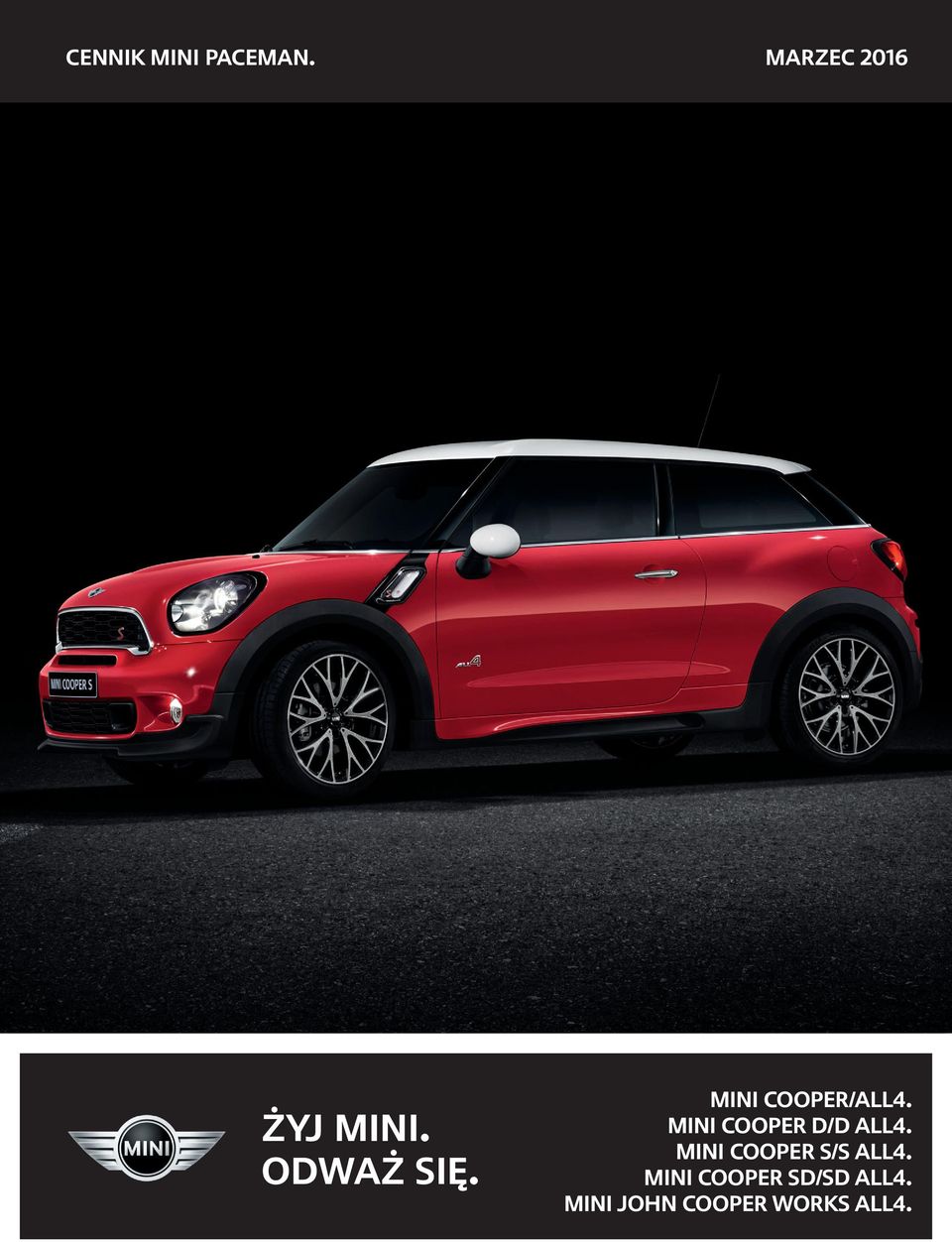 MINI COOPER D/D ALL4.