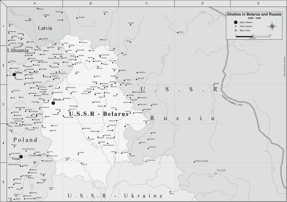 Sirotino Gorodok Voronichi Sirvintos Nowo Swieciany Ulla Shumilino Yanovichi Hoduciszki Glebokie Plissa Ushachi Lyntupy Vitebsk Podbrodzie Kublichi Dunilowicze Mejszagola Kobylnik Ostrovno