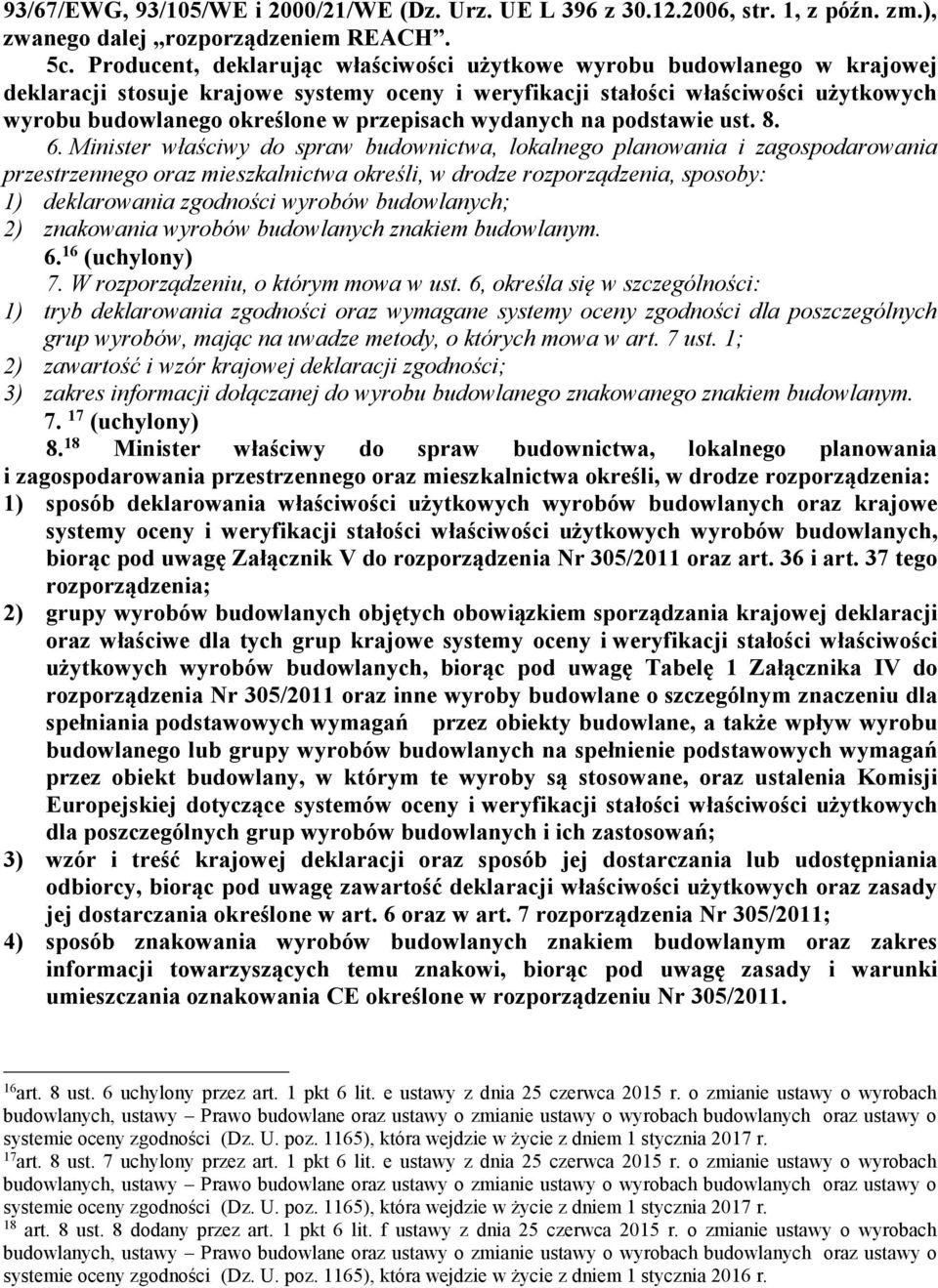 przepisach wydanych na podstawie ust. 8. 6.