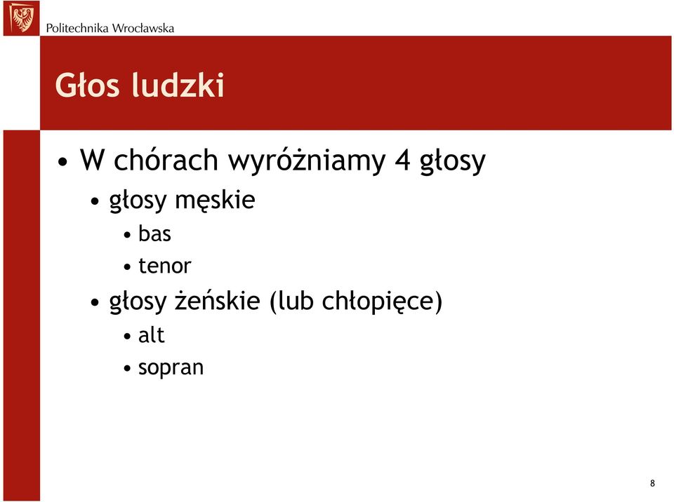 męskie bas tenor głosy