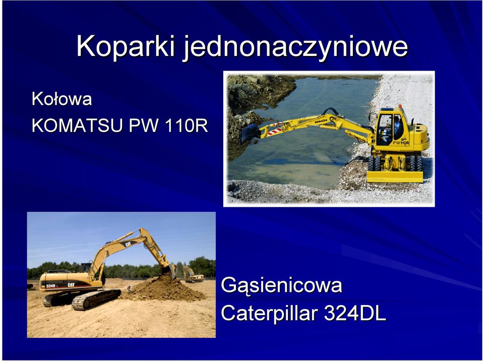 Kołowa KOMATSU PW