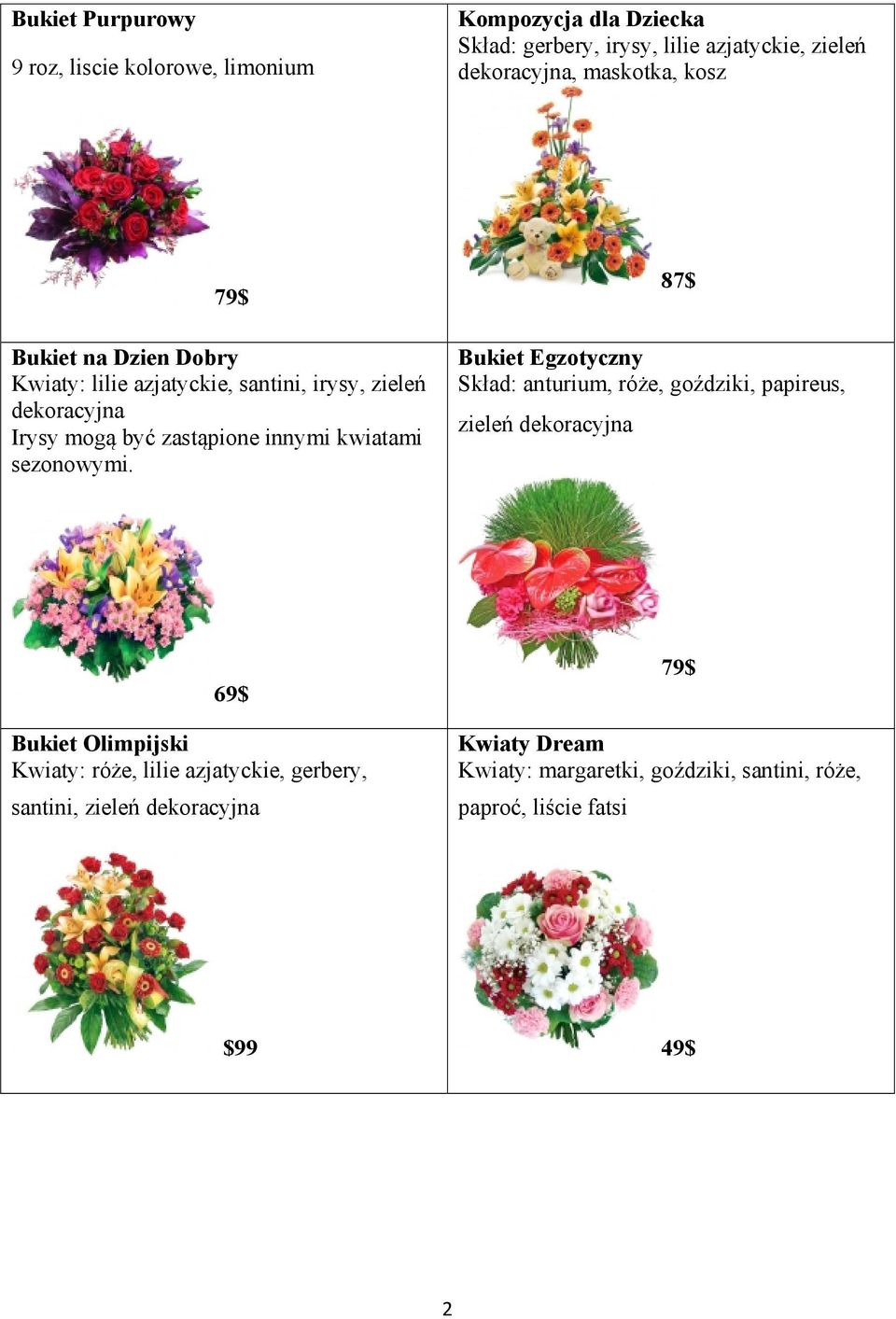 kwiatami sezonowymi.