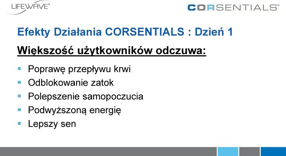 przepływu krwi Odblokowanie zatok