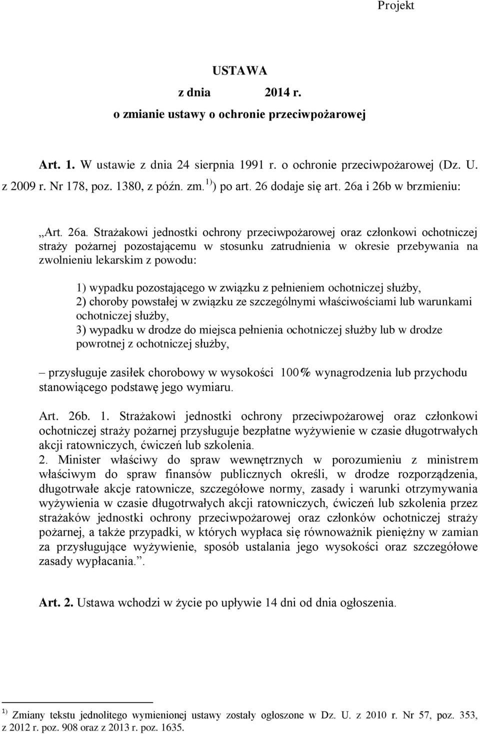 i 26b w brzmieniu: Art. 26a.