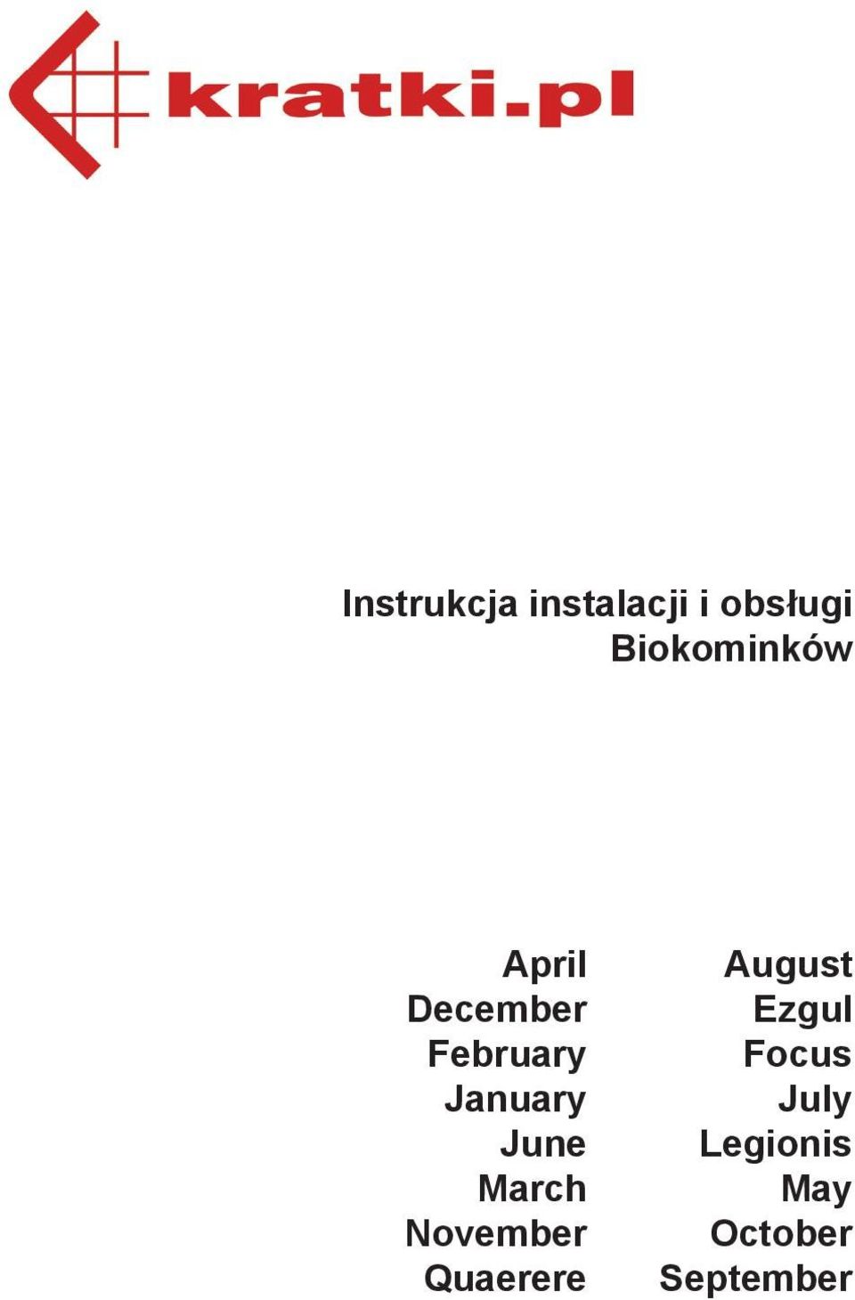 January June March November Quaerere