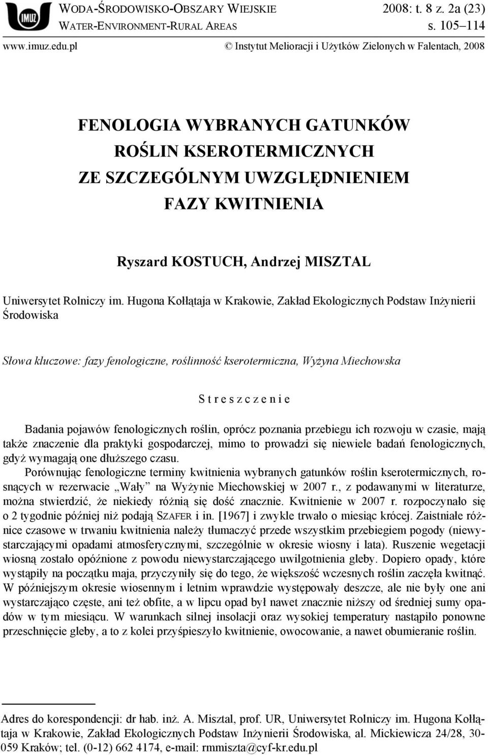 Uniwersytet Rolniczy im.
