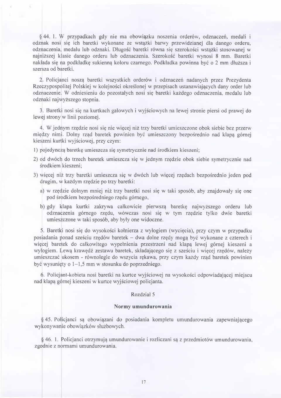 Podkładka powinna być o 2 