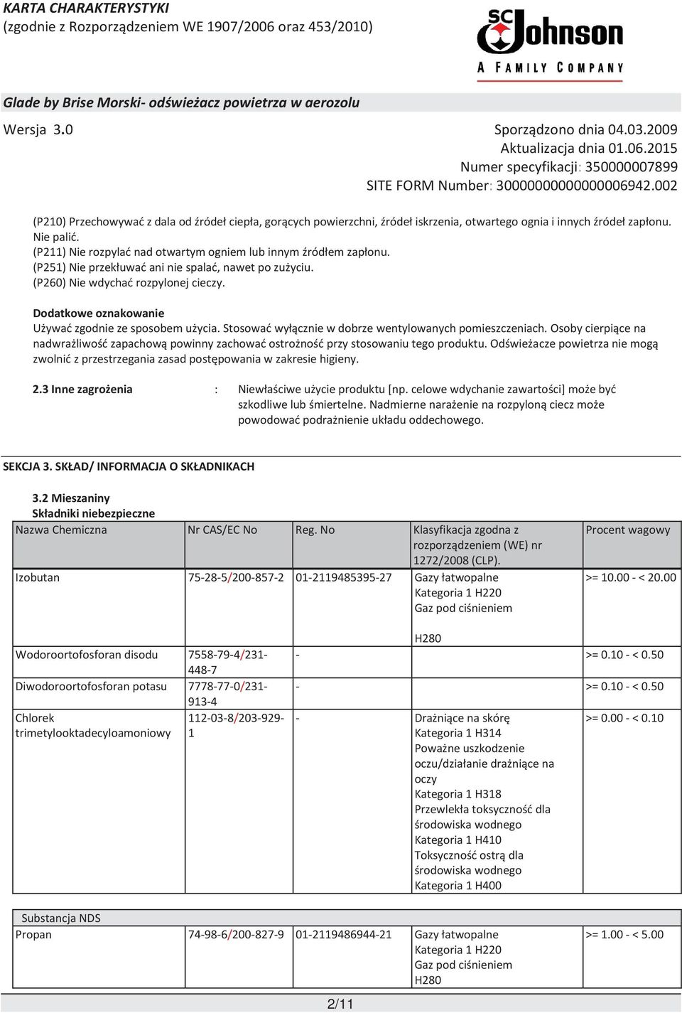Dodatkowe oznakowanie Używać zgodnie ze sposobem użycia. Stosować wyłącznie w dobrze wentylowanych pomieszczeniach.