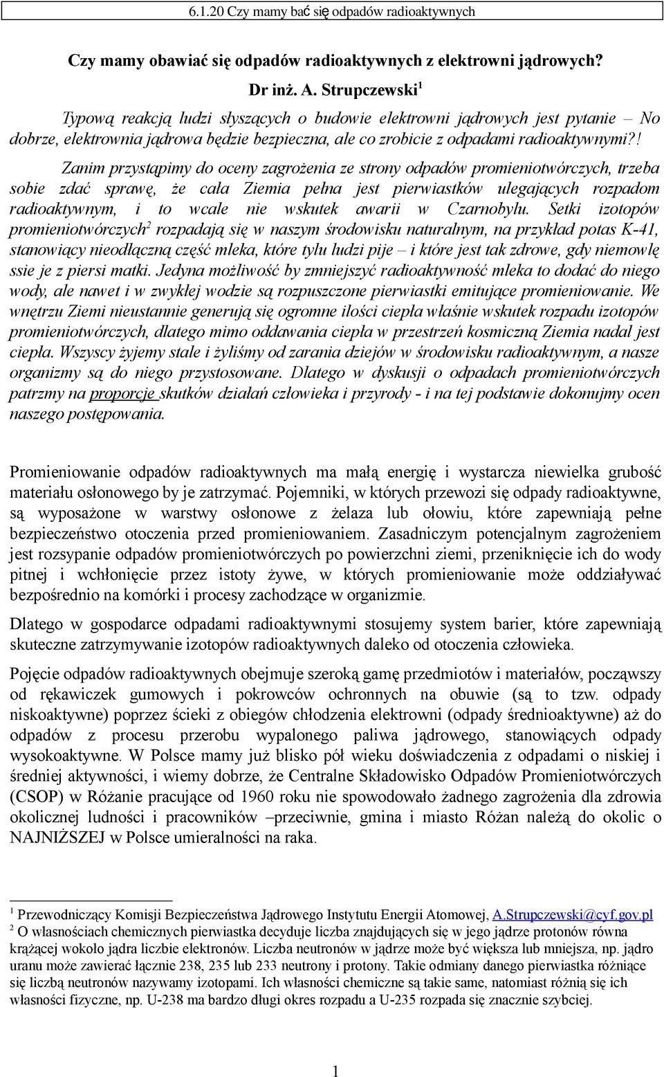 próbki skał radioaktywnych