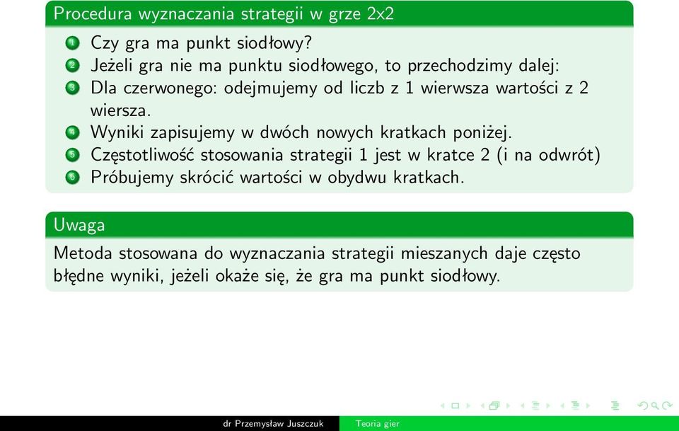 wiersza. 4 Wyniki zapisujemy w dwóch nowych kratkach poniżej.