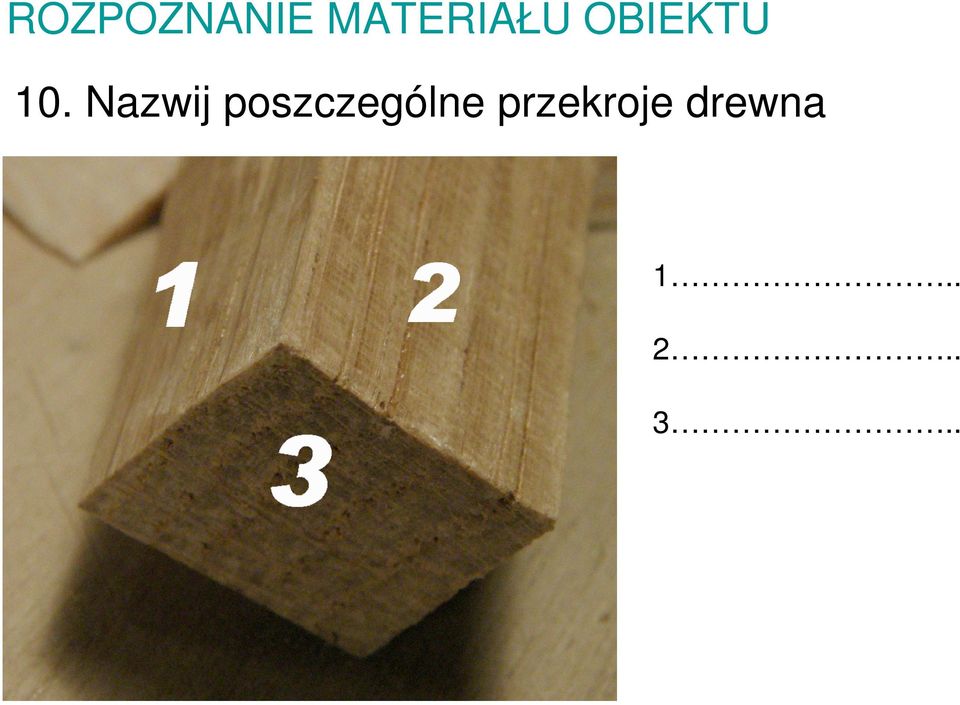Nazwij poszczególne