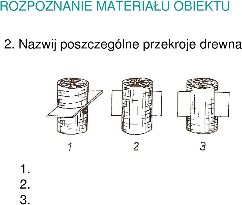 Nazwij poszczególne