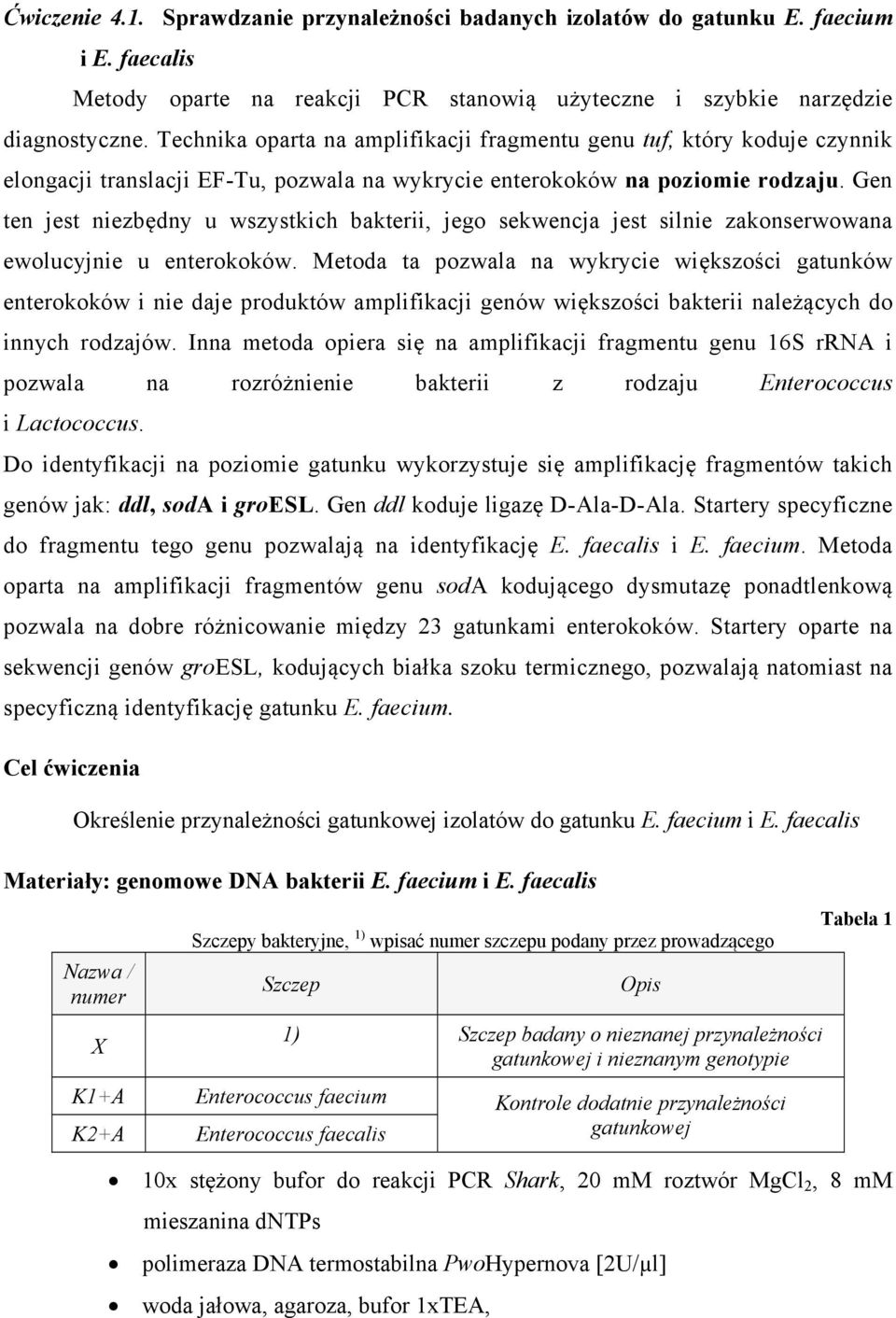 Gen ten jest niezbędny u wszystkich bakterii, jego sekwencja jest silnie zakonserwowana ewolucyjnie u enterokoków.