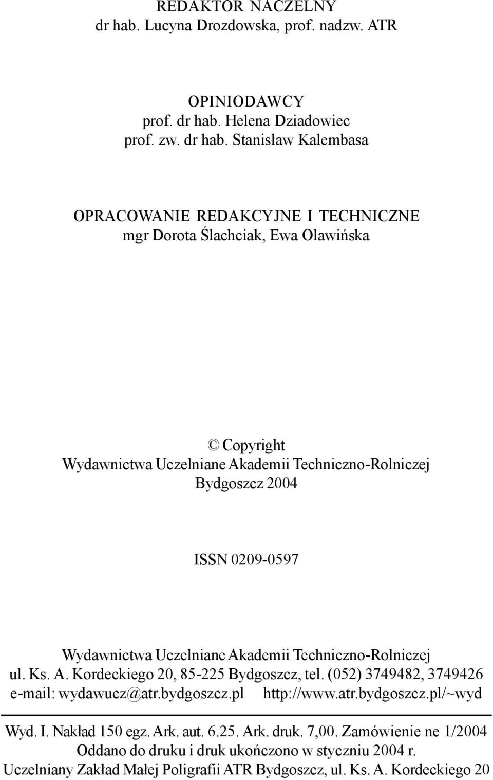 Helena Dziadowiec prof. zw. dr hab.