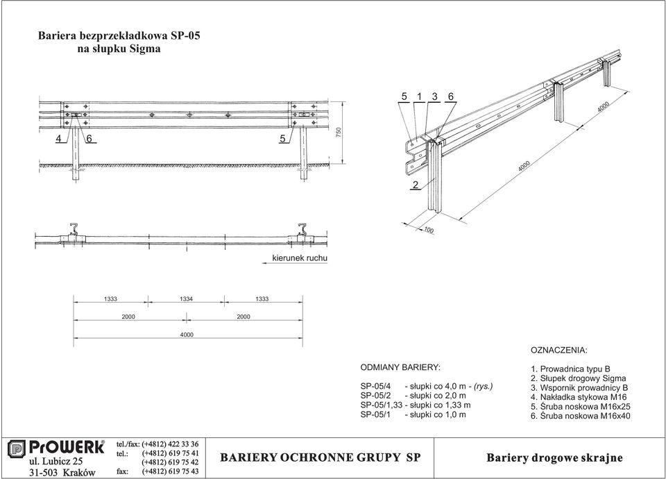 DROGOWE BARIERY OCHRONNE STALOWE U-14a - PDF Darmowe pobieranie